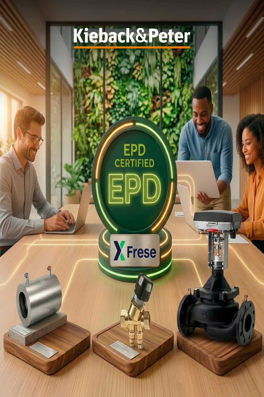 Kieback&Peter impulsa la edificación sostenible en España con las nuevas certificaciones EPD de Frese